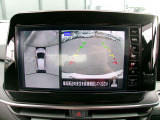 アラウンドビューモニター!空から見下ろしているかのような映像を映し出します。駐車時には安心ですよね♪