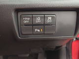 運転席回りのスイッチで安全装備のON/OFFも簡単に!
