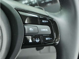 ◆アダプティブクルーズコントロール◆予め設定した車速内でクルマが自動的に加減速。前走車との適切な車間距離を維持しながら追従走行します。【LKAS】車線維持支援システムでステアリング操作を支援。