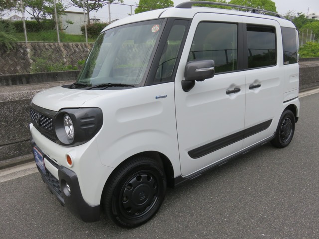 フレアワゴン タフスタイル ハイブリッド XT ナビTVフルセグ フリップダウンモニター