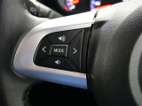 ステアリングスイッチ付き。前方から目を離すことなく操作することが可能です