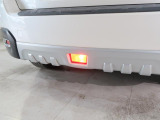 リヤフォグランプ装備!濃霧や吹雪などの悪天候時に自車位置を後続車に知らせ、視界不要による追突を防止することができます。