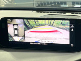 【360&deg;ビューモニター】専用のカメラにより、上から見下ろしたような視点で360度クルマの周囲を確認することができます☆死角部分も確認しやすく、狭い場所での切り返しや駐車もスムーズに行えます。