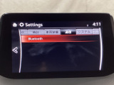 Bluetoothに接続することで、スマートフォンに入っている音楽アプリを車内で楽しめたり、通話が出来ます♪