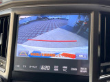 【バックカメラ】駐車時に後方がリアルタイム映像で確認できます。大型商業施設や立体駐車場での駐車時や、夜間のバック時に大活躍!運転スキルに関わらず、今や必須となった装備のひとつです!