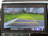 車庫入れ・駐車を安心サポート!バックカメラ装備です。