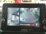 アラウンドビューモニター付き!車両を真上から見ているような映像で車庫入れも安心!!