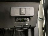 ETC車載器付きです。高速道路の料金所もスムーズに通過できます。