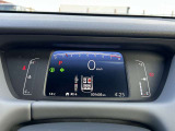 液晶表示で視認性が高く、必要な情報が一目で分かるデザインのメーターとなっております。