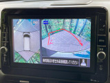 【アラウンドビューモニター】専用のカメラにより、上から見下ろしたような視点で360度クルマの周囲を確認することができます☆死角部分も確認しやすく、狭い場所での切り返しや駐車もスムーズに行えます。