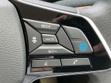 プロパイロット装備。高速道路航行時での巡行や前方の車との車間保持、減速から停止、発進、加速まで自動でアシストする機能です。