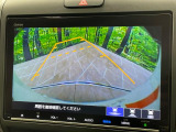 【バックカメラ】駐車時に後方がリアルタイム映像で確認できます。大型商業施設や立体駐車場での駐車時や、夜間のバック時に大活躍!運転スキルに関わらず、今や必須となった装備のひとつです!