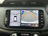 【アラウンドビューモニター】ー空から見下ろしているかのような映像で駐車をアシスト!これでバック駐車も安心ですね♪♪