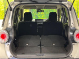 普段のお買い物や通勤、送迎等に十分な荷室スペースを確保しております。セカンドシートを倒すと、大きな荷物の積載も可能です♪