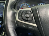ステアリングスイッチ装備!運転しながら手元でオーディオの操作などができます。