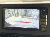 【バックカメラ】駐車時に後方がリアルタイム映像で確認できます。大型商業施設や立体駐車場での駐車時や、夜間のバック時に大活躍!運転スキルに関わらず、今や必須となった装備のひとつです!