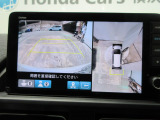 マルチビューカメラシステム。前後左右にカメラがついているのでとっても安心ですね。