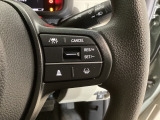 ハンドル右側にはクルーズコントロールのスイッチが装備され、運転中の操作も安心して行えます。