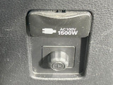 【1500Wアクセサリーコンセント】消費電力1500Wまでの家電が使えます。キャンプやスポーツ・アウトドアでのアクティビティはもちろん、災害・停電の際に大活躍♪