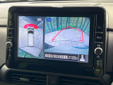 【アラウンドビューモニター】専用のカメラにより、上から見下ろしたような視点で360度クルマの周囲を確認することができます☆死角部分も確認しやすく、狭い場所での切り返しや駐車もスムーズに行えます。