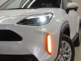 LEDヘッドライトです。デザイン性がよくとても明るいので、夜間の走行や悪天候でも安心です。しかも長寿命!