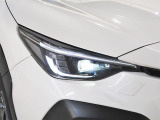 明るいLEDヘッドライト!夜間の視界を確保!ライト点灯の立ち上がりが早く広角に前方を照らします!
