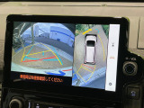 【パノラミックビューモニター】専用のカメラにより、上から見下ろしたような視点で360度クルマの周囲を確認することができます☆死角部分も確認しやすく、狭い場所での切り返しや駐車もスムーズに行えます。