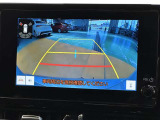 バックモニター装備!駐車時等に活躍♪ ガイドライン付きで、自信が無くても O.K♪ 一度体験すると、無くてはならないものですよ☆