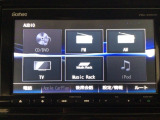 【オーディオ機能】オーディオは、フルセグTVの他にDVD/CDプレーヤーを装備♪もちろんFM/AMラジオもお聞きいただけますよ♪
