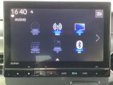 CD/DVD再生機能、フルセグTV、CD楽曲録音機能、Bluetoothオーディオなど多彩なオーディオ機能を搭載♪