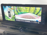 【アラウンドビューモニター】専用のカメラにより、上から見下ろしたような視点で360度クルマの周囲を確認することができます☆死角部分も確認しやすく、狭い場所での切り返しや駐車もスムーズに行えます。