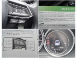 【MRCC】追従型のクルーズコントロール!ドライバーがアクセルやブレーキの操作をしなくても、設定した車速内で車間距離を自動で調整・維持し、長距離走行時などのドライバーの負担を軽減します。