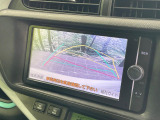 【バックカメラ】駐車時に後方がリアルタイム映像で確認できます。大型商業施設や立体駐車場での駐車時や、夜間のバック時に大活躍!運転スキルに関わらず、今や必須となった装備のひとつです!