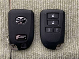 キーを取り出さずにドアを施錠&解錠。クルマの始動も可能です。