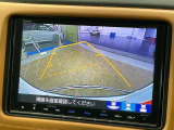 【バックカメラ】駐車時に後方がリアルタイム映像で確認できます。大型商業施設や立体駐車場での駐車時や、夜間のバック時に大活躍!運転スキルに関わらず、今や必須となった装備のひとつです!