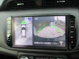 360度廻りを見渡せるアラウンドビューモニター搭載です。
