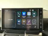 【スマホ連携ディスプレイオーディオ】「Car Play」に対応したアプリを操作可能。電話・地図アプリ・音楽・メッセージ、快適なカーライフを提供します♪