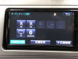 ラジオ、フルセグテレビ、CD再生、DVD再生、SD再生(音楽/動画)、SD録音(別途SDカードが必要です)、Bluetoothオーディオが使用可能です。詳しい仕様については展示店舗までお尋ねください。