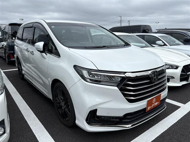 オデッセイ 2.4 アブソルート EX 禁煙車 ハーフレザー 純正9インチナビ