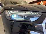 Audiが最初に採用したLEDポジショニングランプ。シャープなラインで昼間でも点けていたいと思うほど上品でオシャレです。夜間走行時はさらに目立ちます!