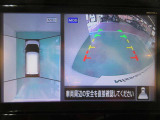 アラウンドビューモニター付きで駐車も楽々♪駐車が苦手な方でもこれで安心です!