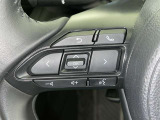 ステアリングスイッチ装備!運転しながら手元でオーディオの操作などができます。