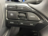 前方の車との車間を設定し、スピードを上げたり緩めたりを自動で行ってくれる追尾式の「レーダークルーズ」。上級装備の一つです!高級車にしかつかない嬉しい機能です。
