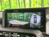 【パノラミックビューモニター】専用のカメラにより、上から見下ろしたような視点で360度クルマの周囲を確認することができます☆死角部分も確認しやすく、狭い場所での切り返しや駐車もスムーズに行えます。