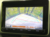 【バックカメラ】駐車時に後方がリアルタイム映像で確認できます。大型商業施設や立体駐車場での駐車時や、夜間のバック時に大活躍!運転スキルに関わらず、今や必須となった装備のひとつです!