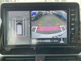 アラウンドビューモニターで全周囲が見えるのでバックや駐車が苦手な方も安心です。