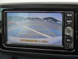 バックモニター付きでガイドラインがモニターに表示され、車庫入れや縦列駐車などの際に役立ちます!
