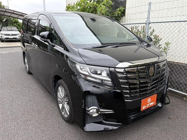 アルファード 2.5 S Aパッケージ タイプ ブラック 禁煙車 黒ハーフレザーシート 純正...