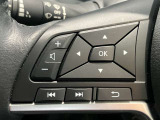 ステアリングスイッチ搭載!ハンドルひとつで手を離さなくても運転中視線をそらさなくても操作が出来て便利です♪