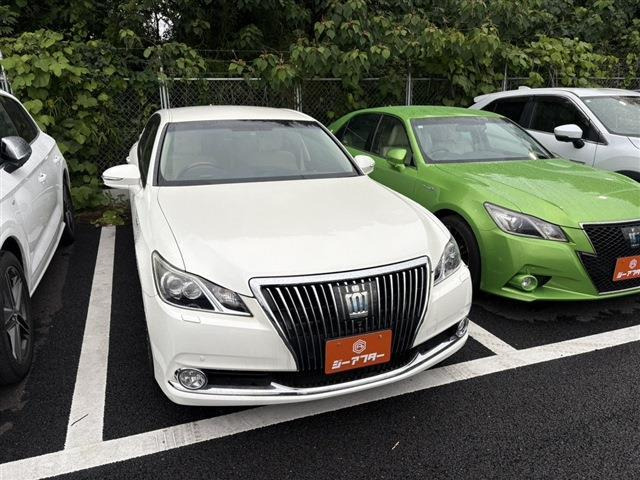 クラウンマジェスタ 3.5 Fバージョン 禁煙車 純正8インチナビ フルセグTV